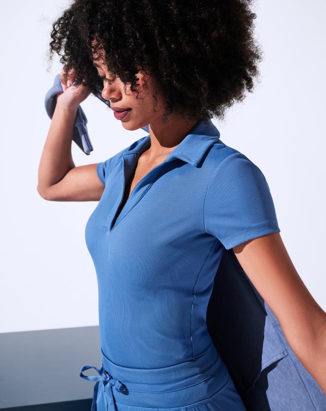 Moveknit Vneck Polo image 53