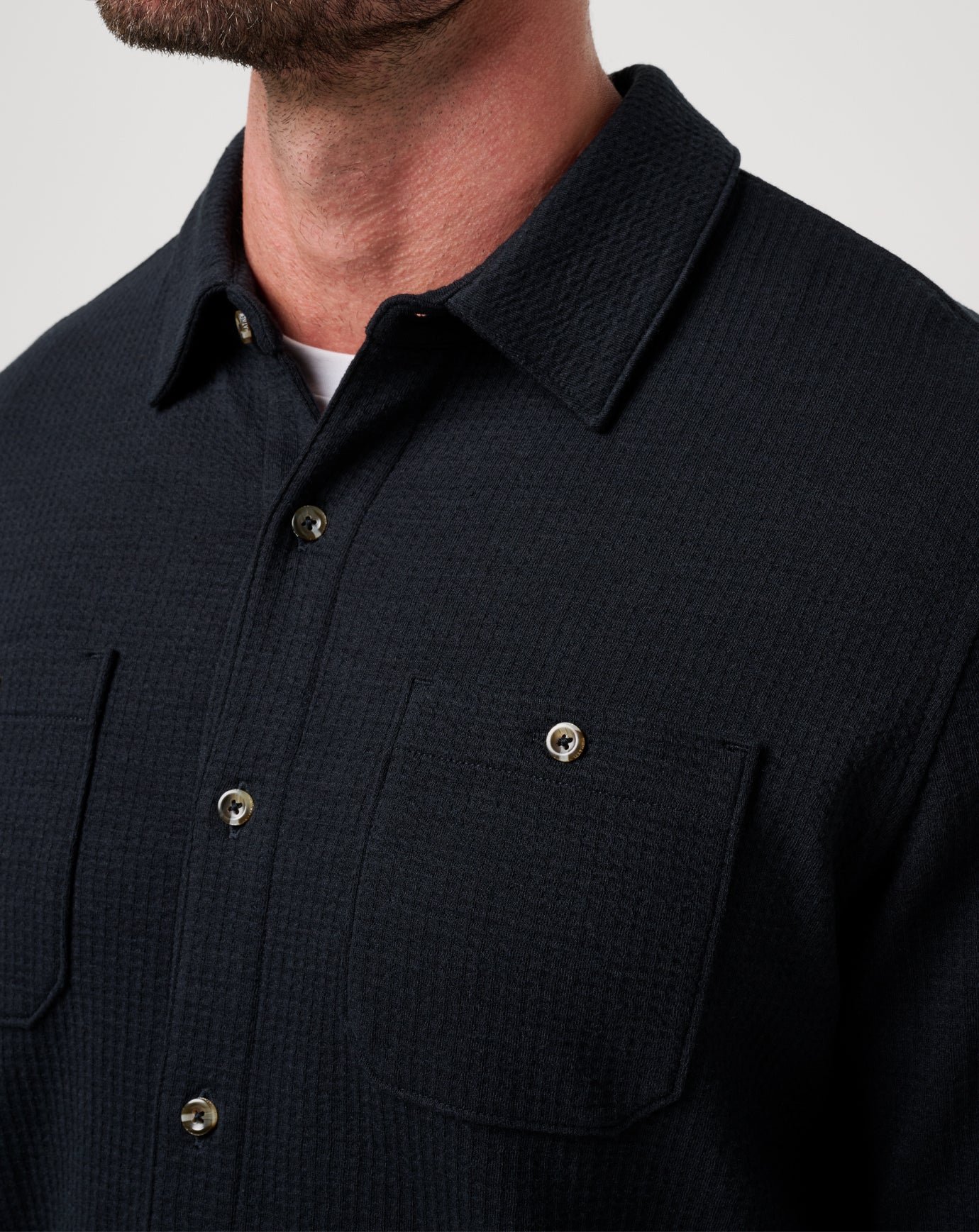 Cloud Waffle Shirt Jacket image 4