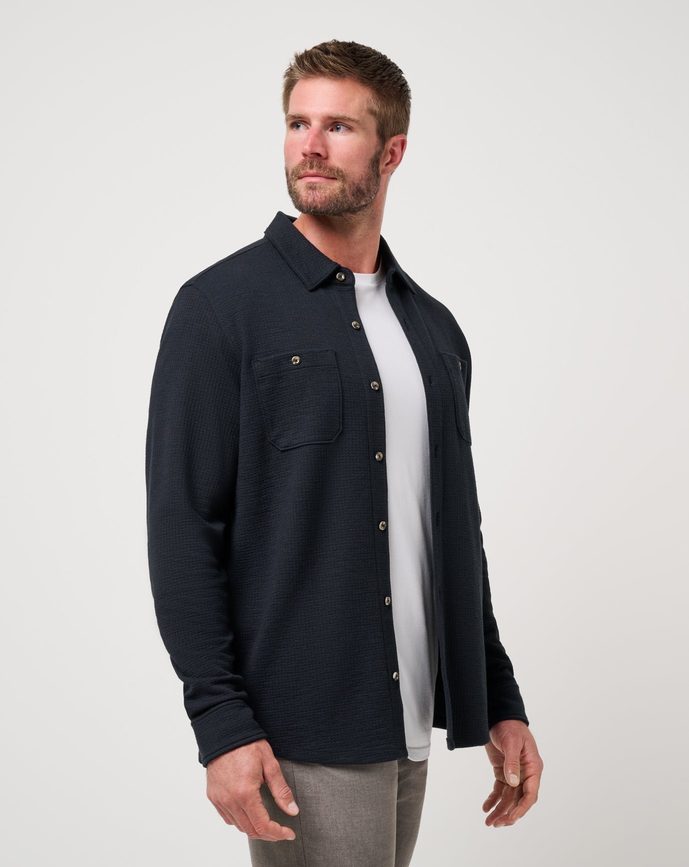 Cloud Waffle Shirt Jacket image 3
