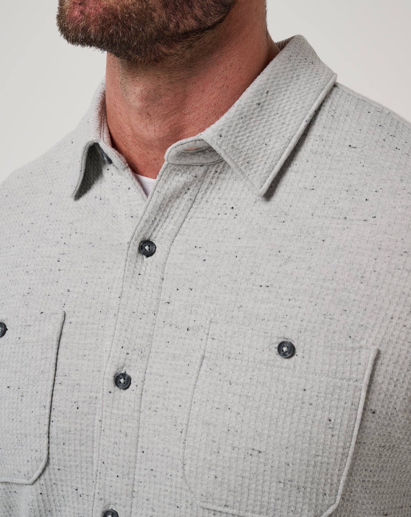 Cloud Waffle Shirt Jacket image 14