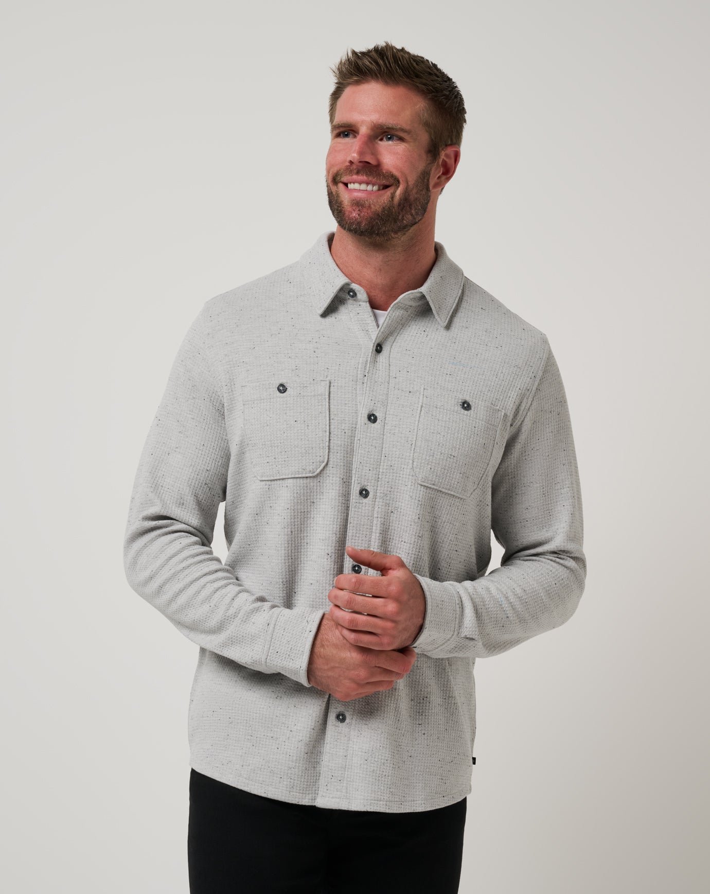 Cloud Waffle Shirt Jacket image 16