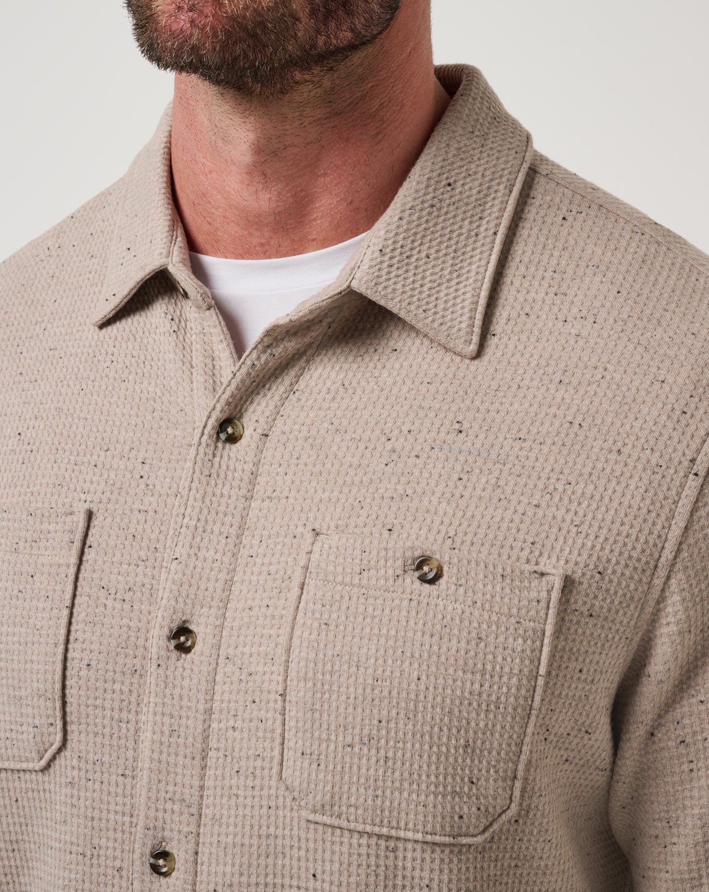 Cloud Waffle Shirt Jacket image 21