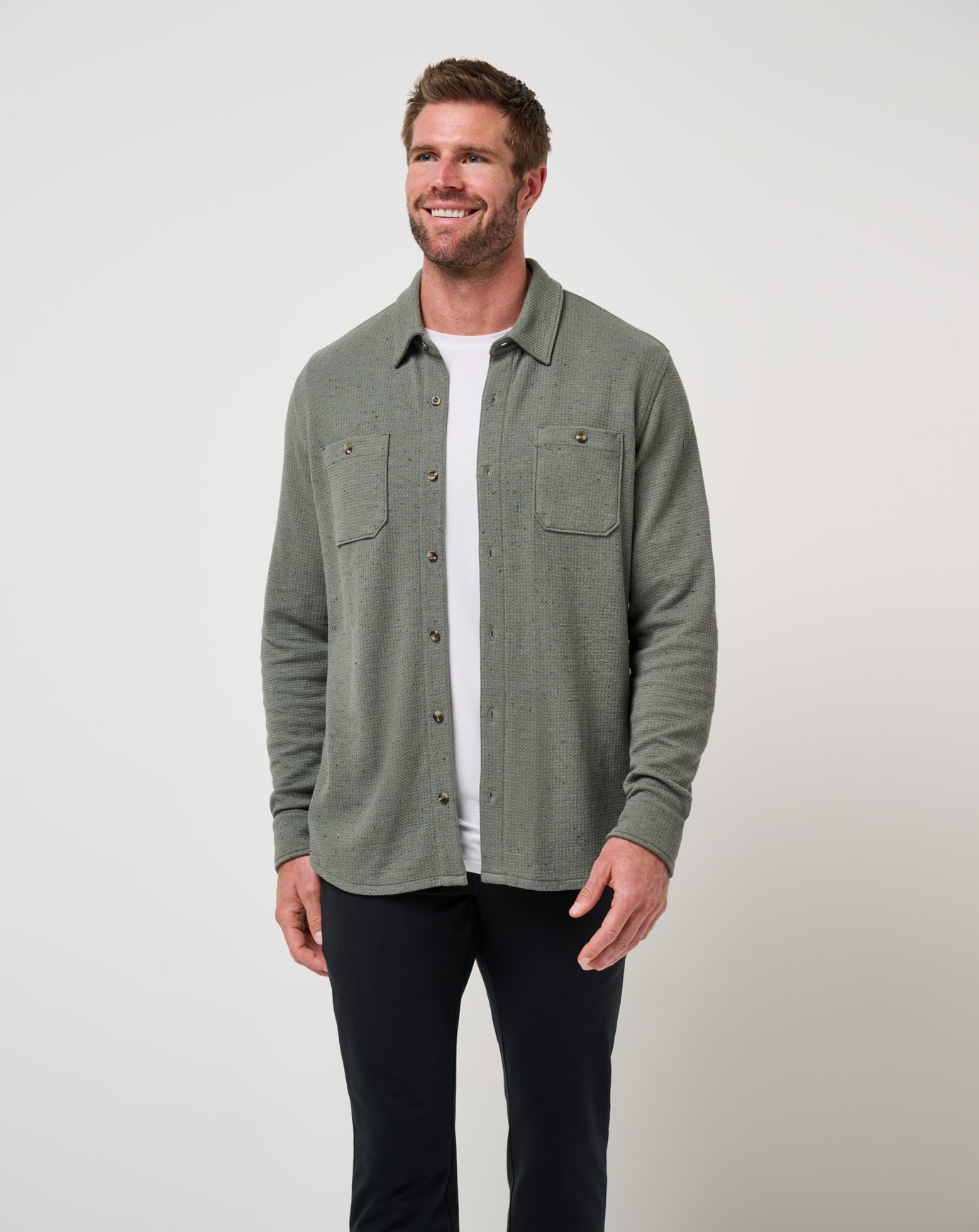 Cloud Waffle Shirt Jacket image 28
