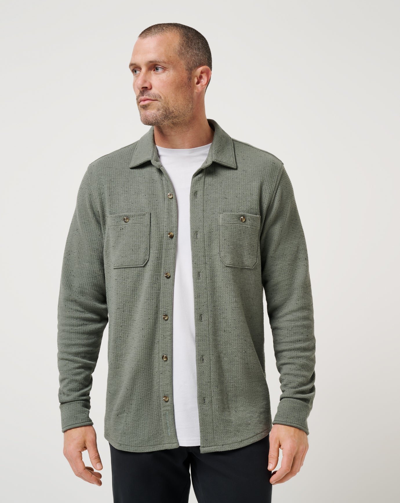 Cloud Waffle Shirt Jacket image 27