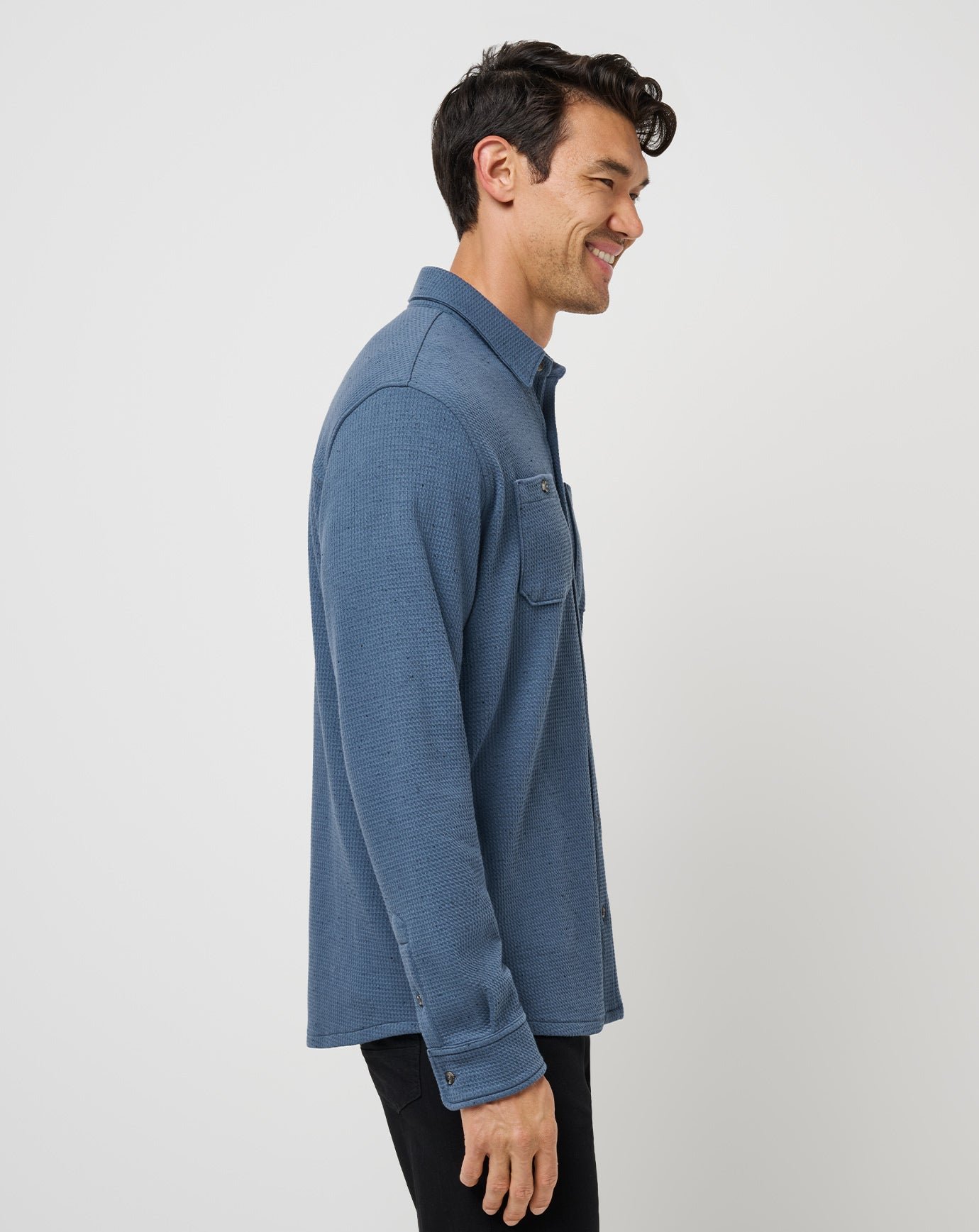 Cloud Waffle Shirt Jacket image 44