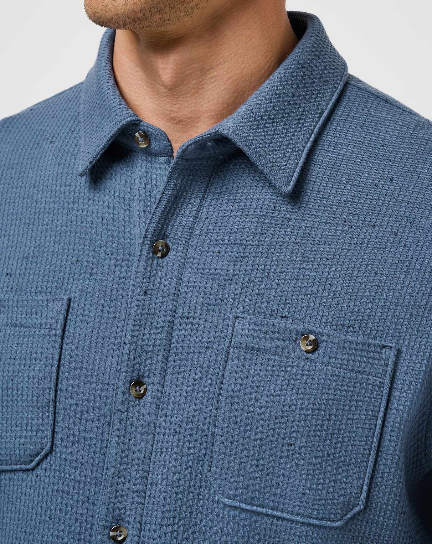 Cloud Waffle Shirt Jacket image 43