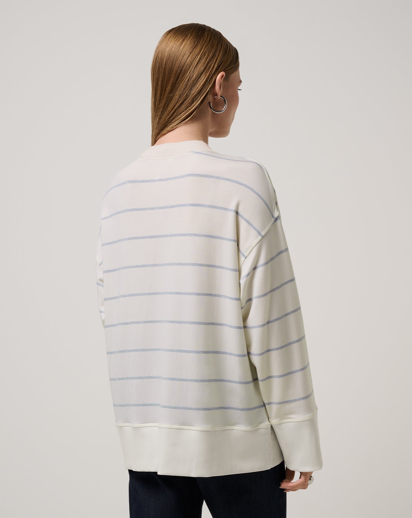 Cloud Terry Varsity Pullover image 2