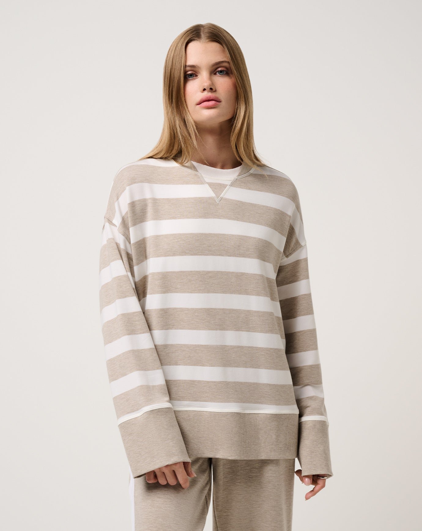 Cloud Terry Varsity Pullover image 6