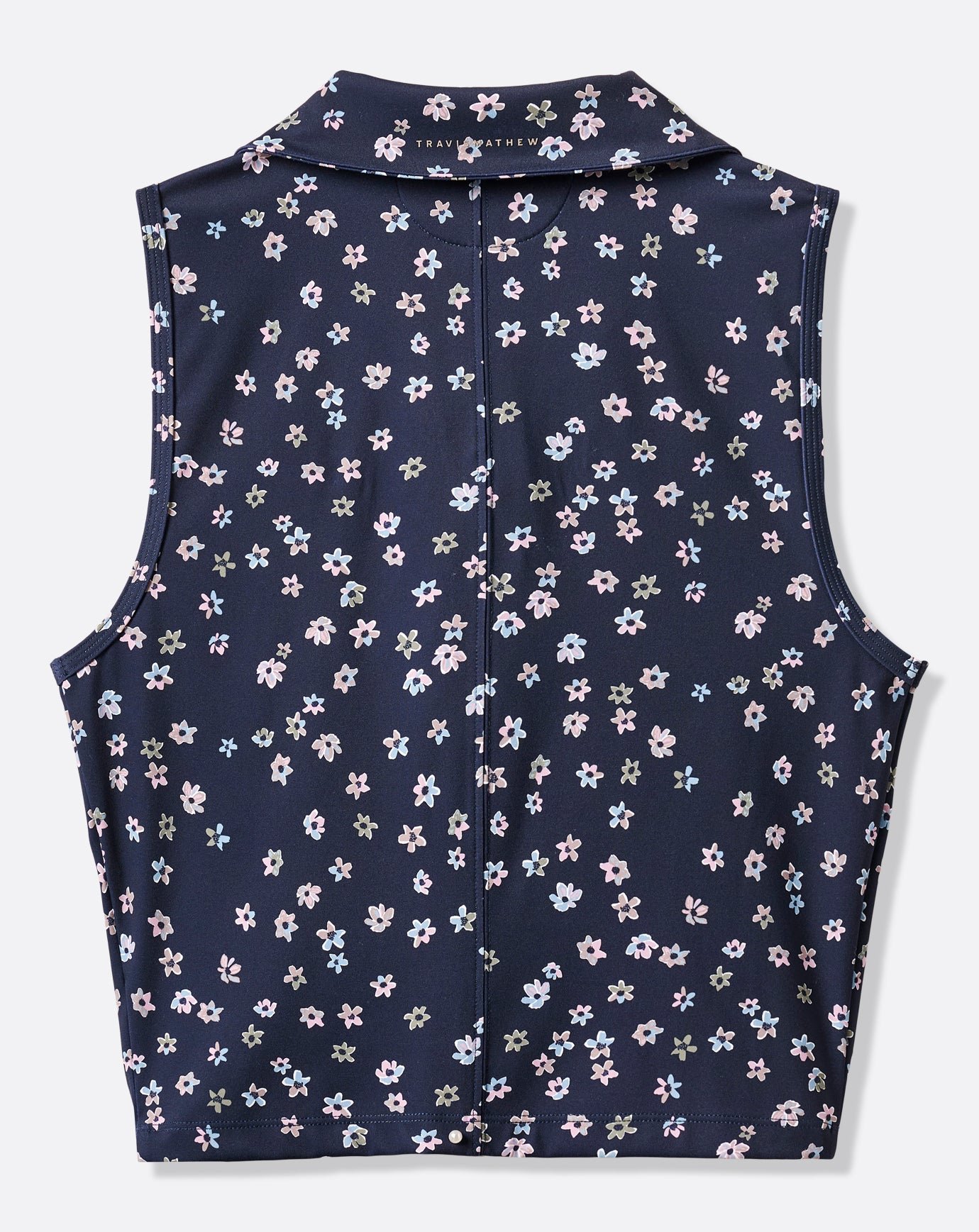 Moveknit Printed Zip Polo image 5
