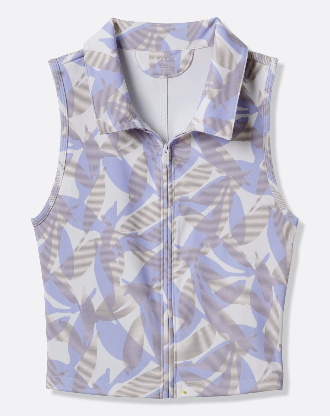 Moveknit Printed Zip Polo image 12