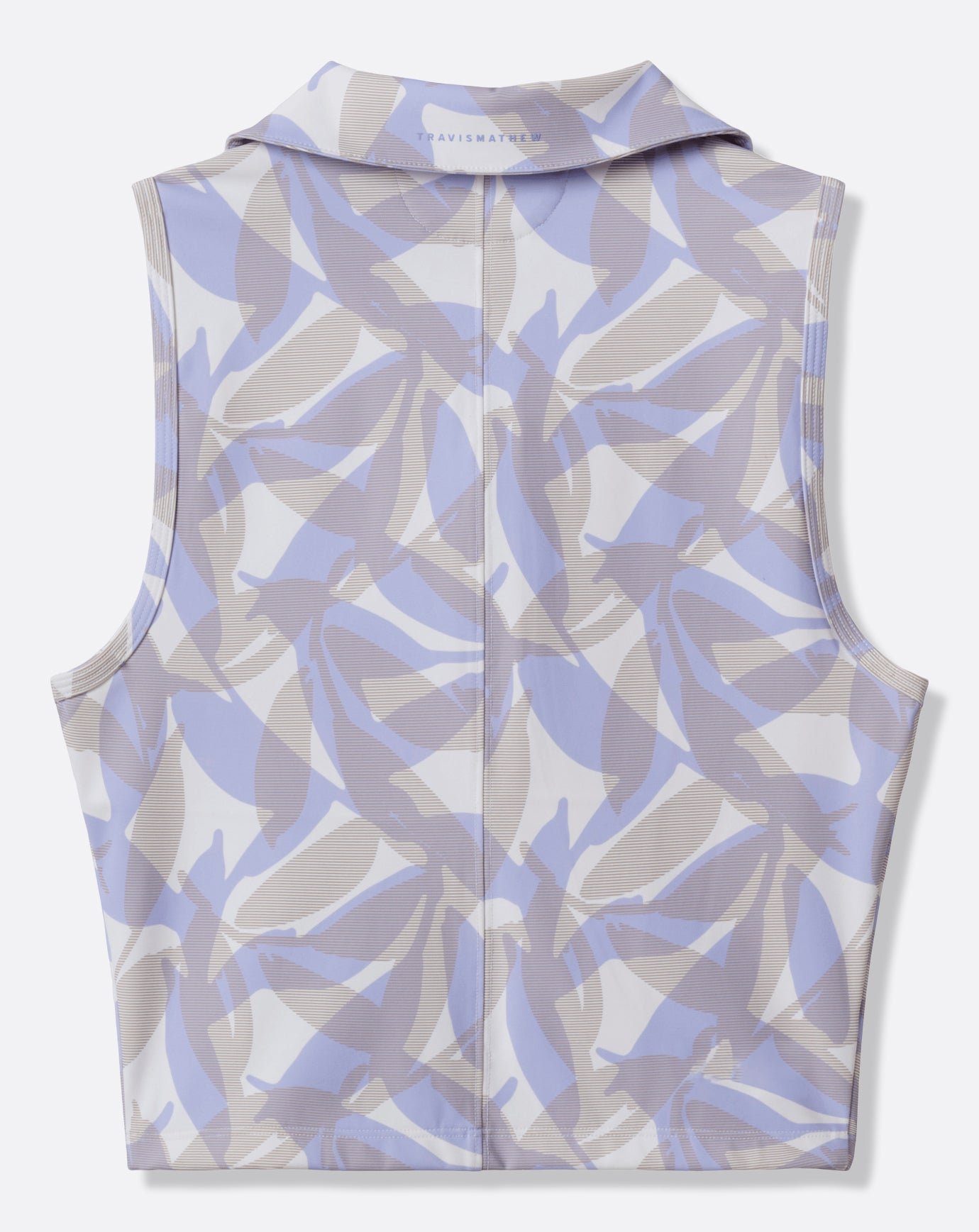 Moveknit Printed Zip Polo image 13
