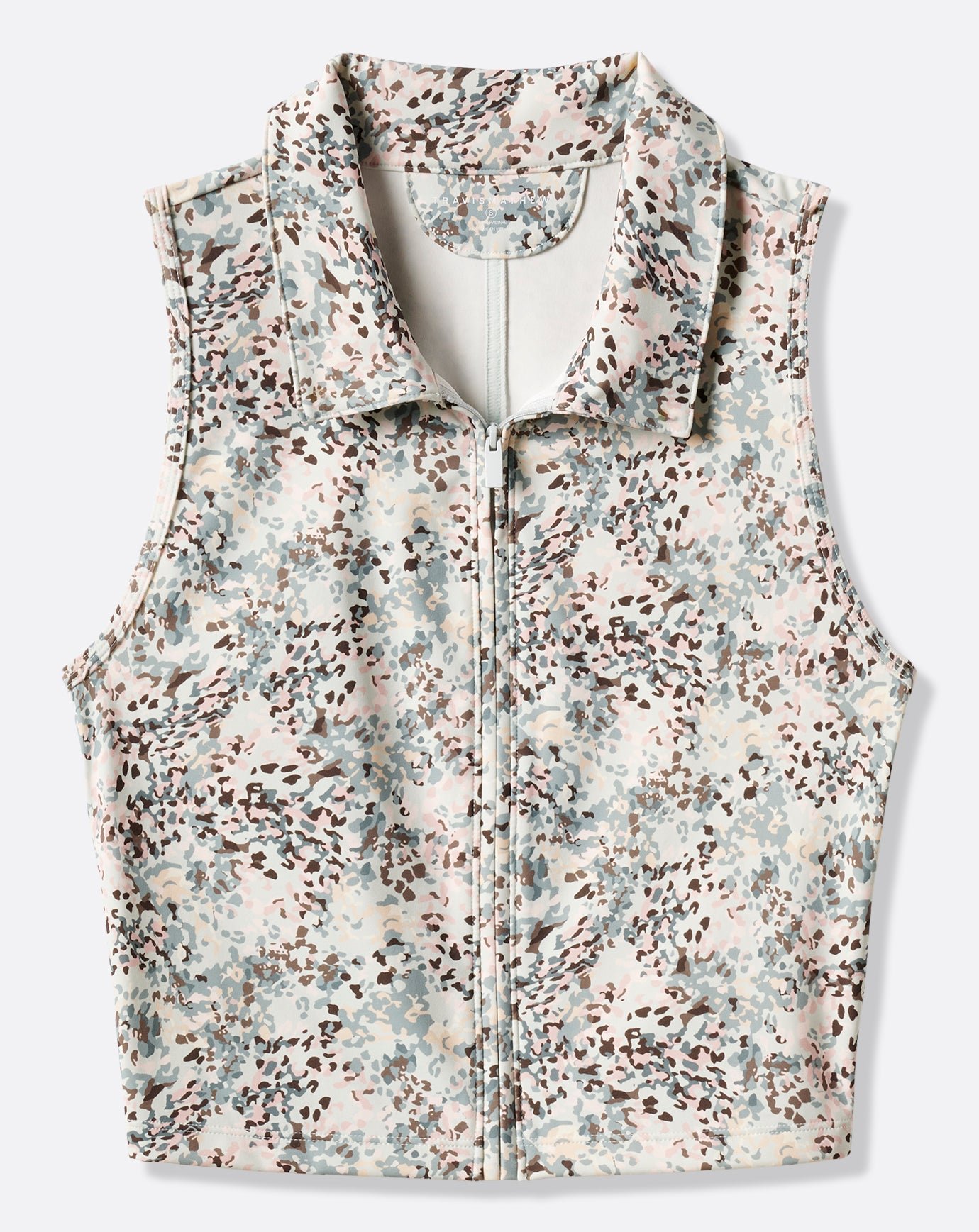 Moveknit Printed Zip Polo image 19