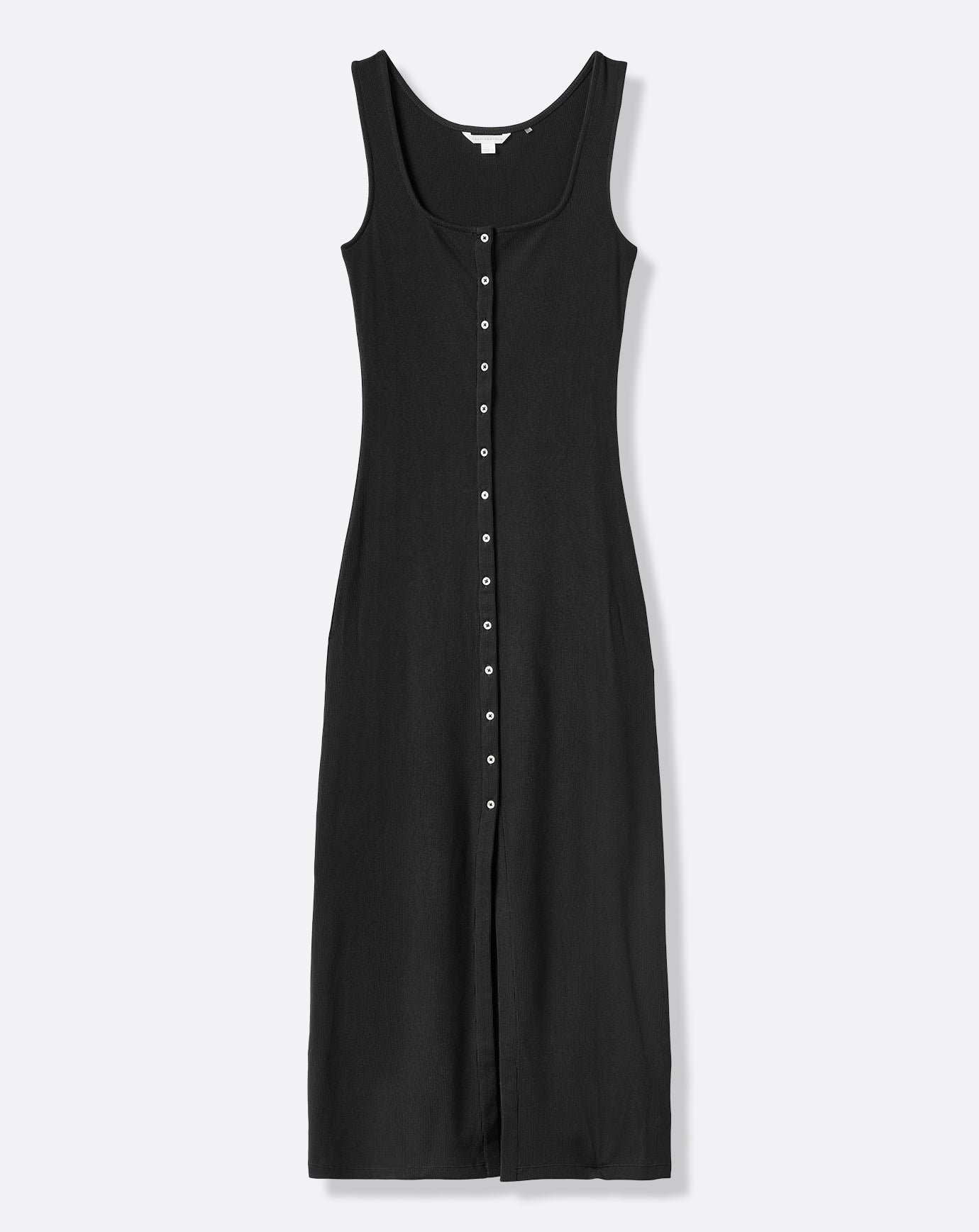 Cloud Rib Button Tank Dress image 4