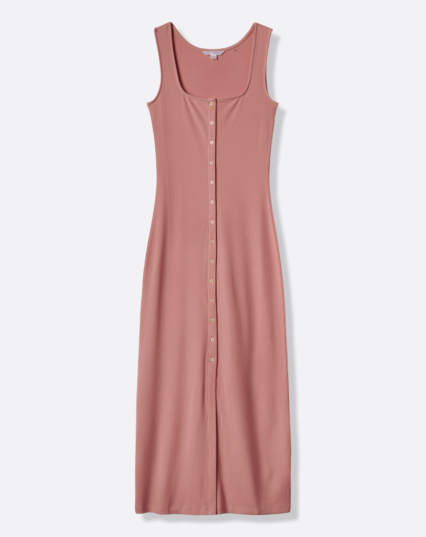 Cloud Rib Button Tank Dress image 17