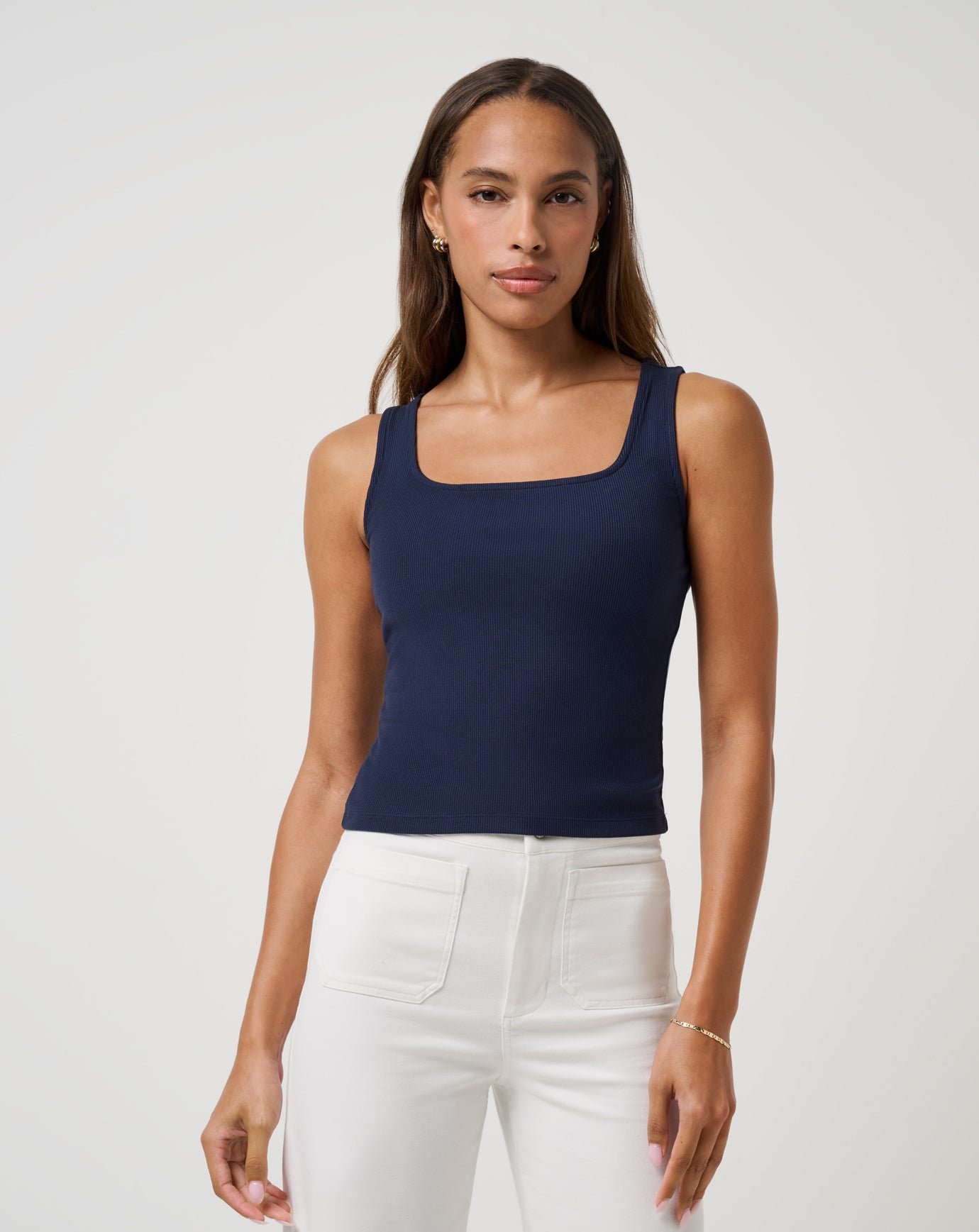Cloud Rib Square Neck Tank image 8