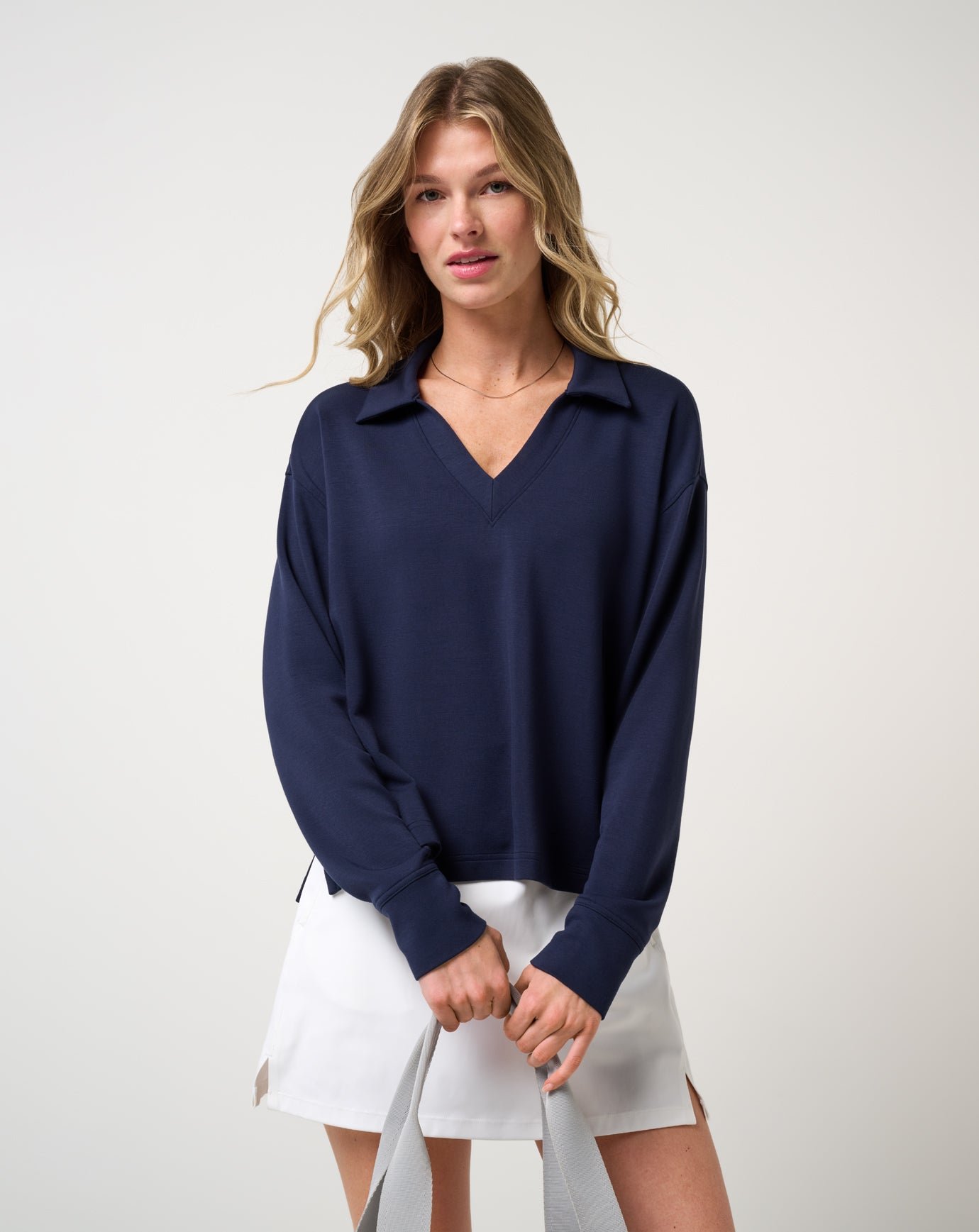Skyloft Soft Vneck Pullover image 4