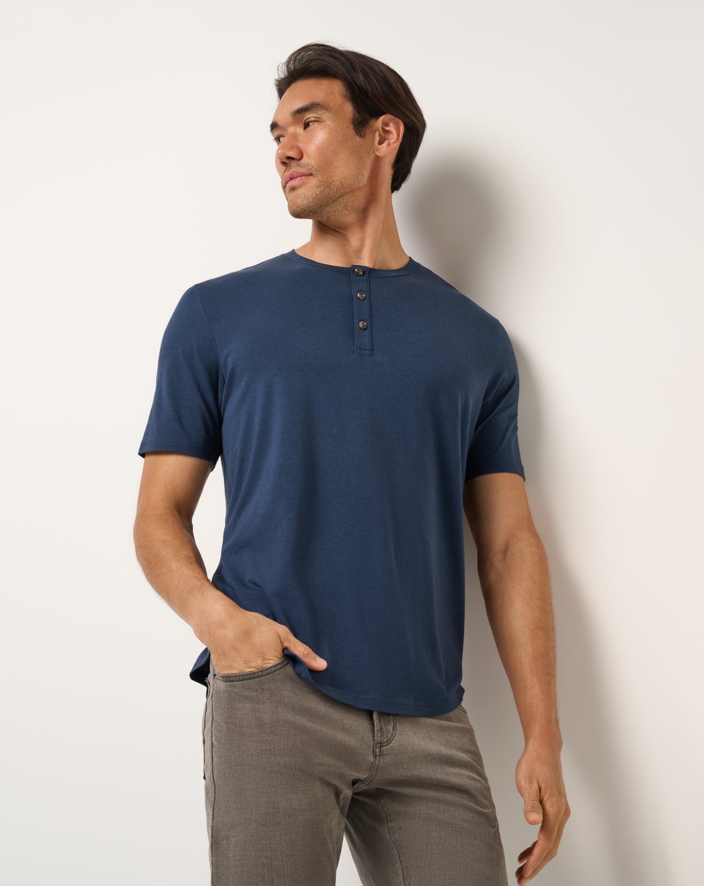 Cloud Henley Tee image 21