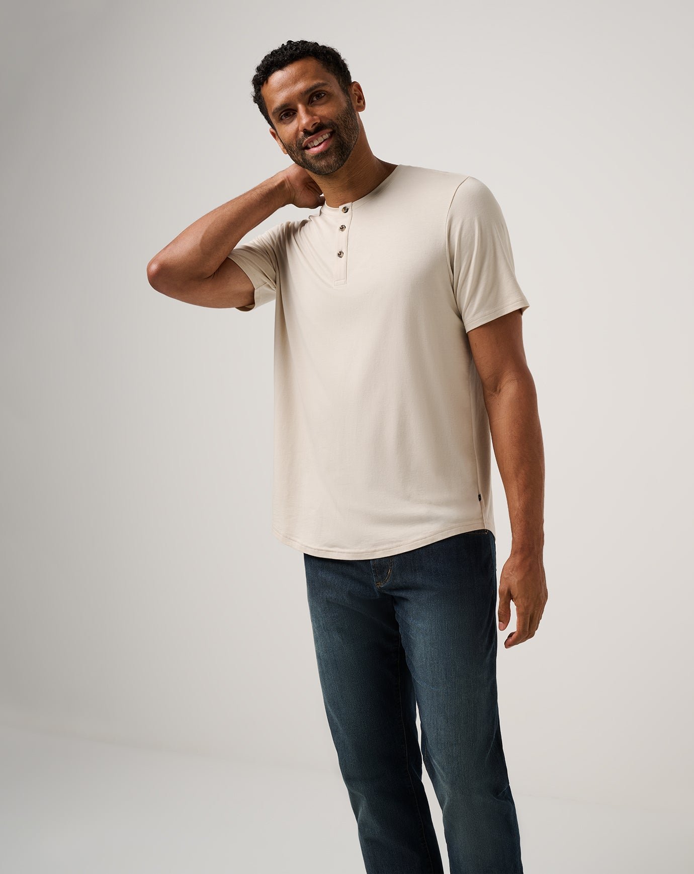 Cloud Henley Tee image 29