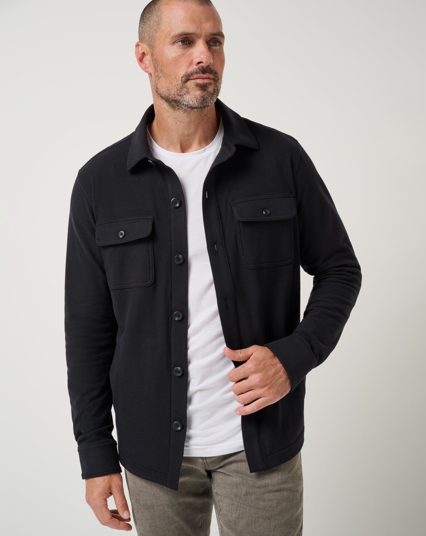 Peak Fleece Shirt Jacket image 7