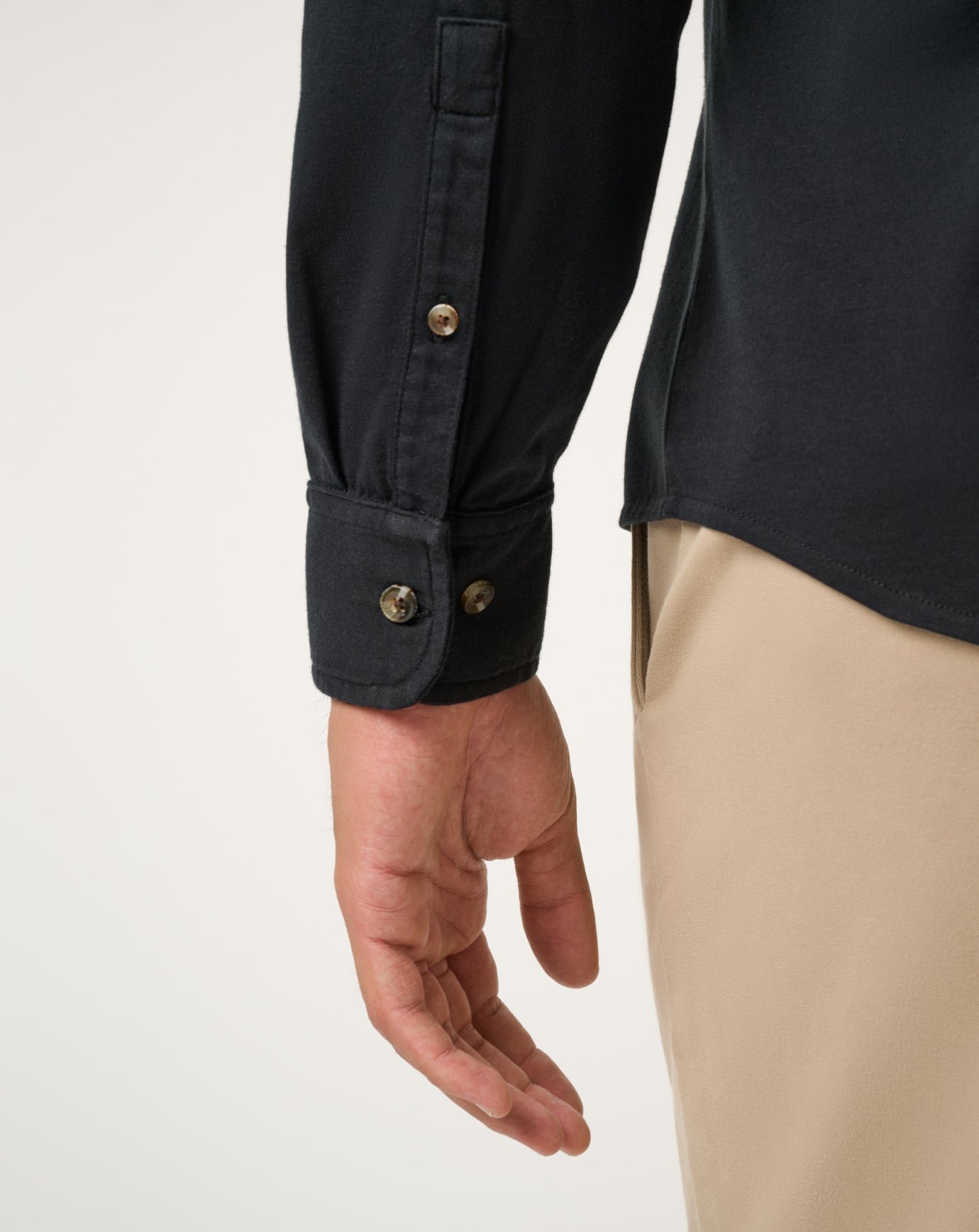 Comfortknit Long Sleeve Button-Up image 4