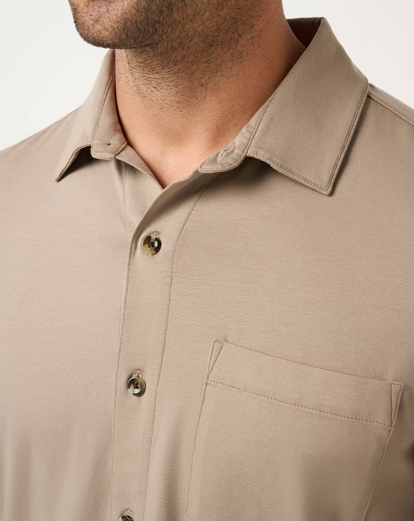 Comfortknit Long Sleeve Button-Up image 10