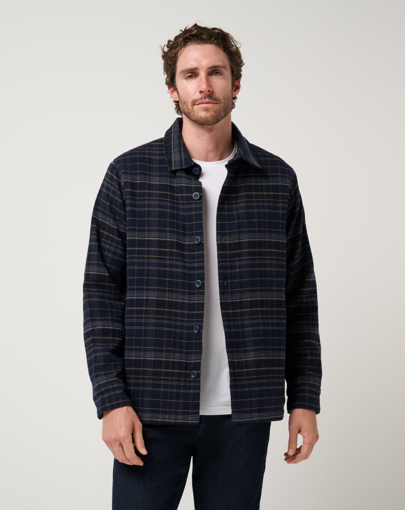 The Sherpa Driftwood Shirt Jacket