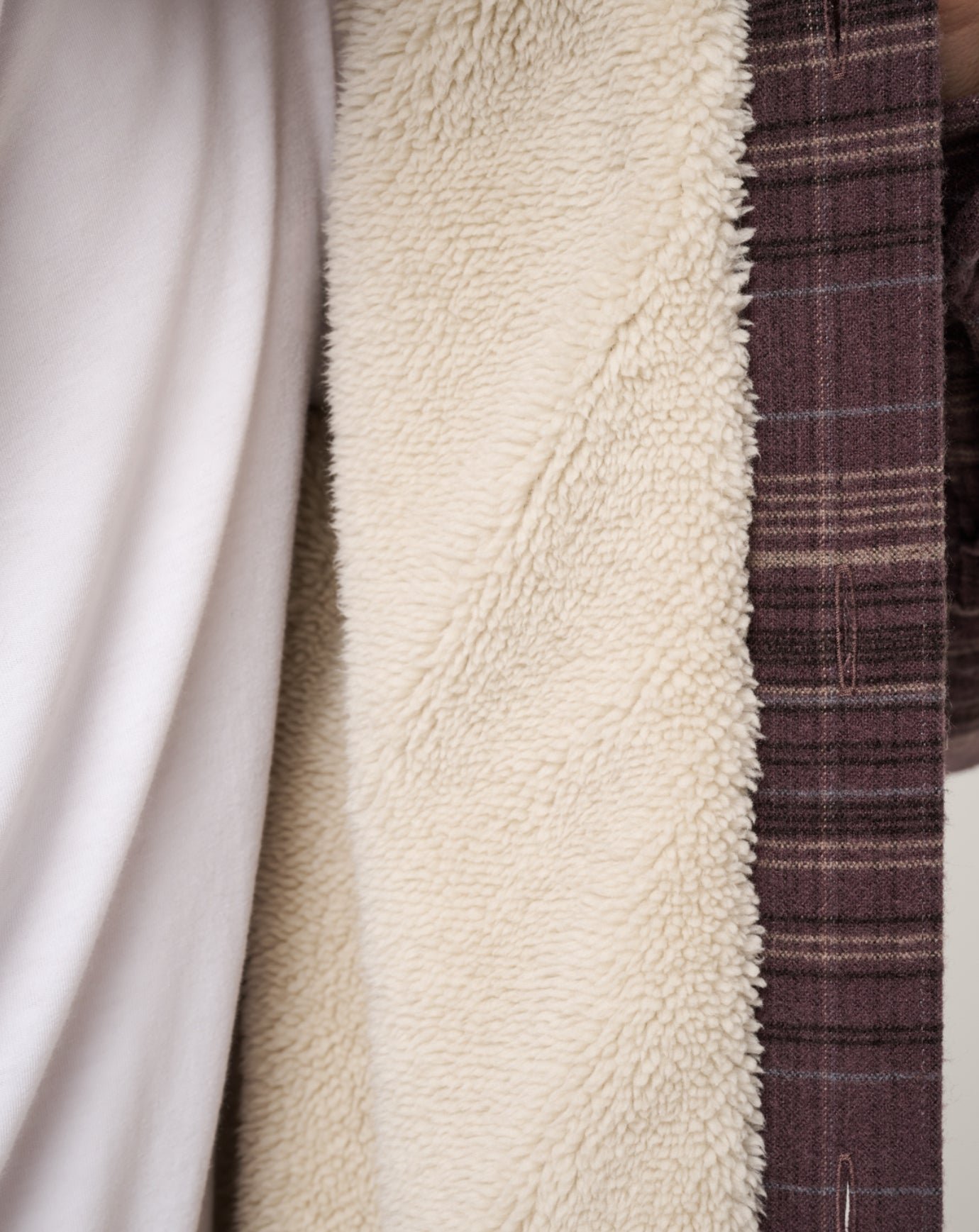 The Sherpa Driftwood Shirt Jacket image 19