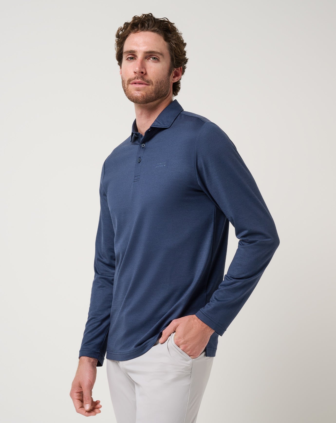 Final Drive Long Sleeve Polo image 8